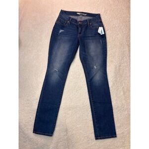 Sweetheart Womens Medium Wash Skinny Jeans Size 4 Stretch Denim